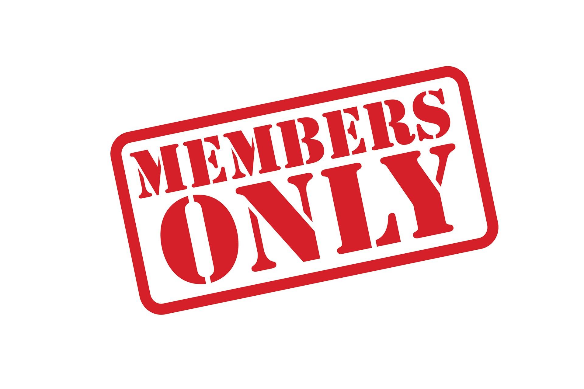 Members only 1. Только для членов клуба. Members only.