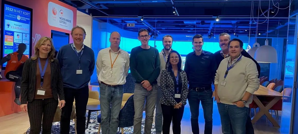 Groepsfoto van de bvA Taskforce duurzaamheid