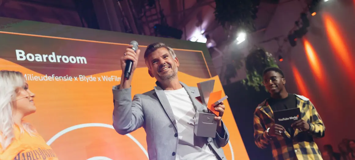 Winnaar Youtube Works awards 2022