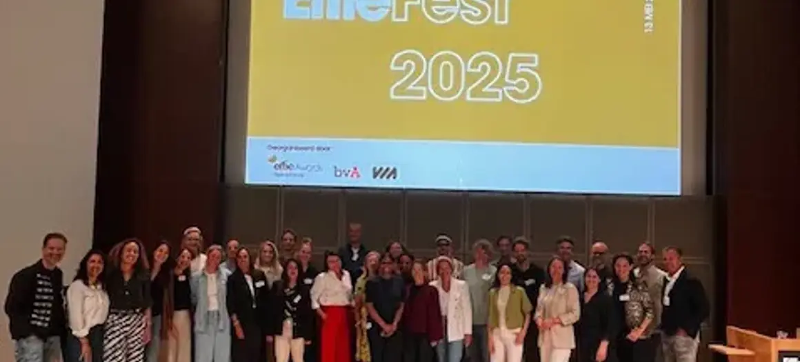 Groepsfoto tijdens EffieFest 2025
