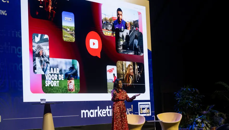  Presentatie hoofdpodium tijdens MarketingLive! 2025