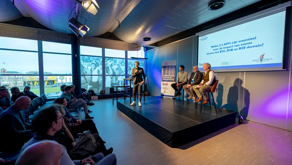 Paneldiscussie tijdens bvA event meten sponsoring